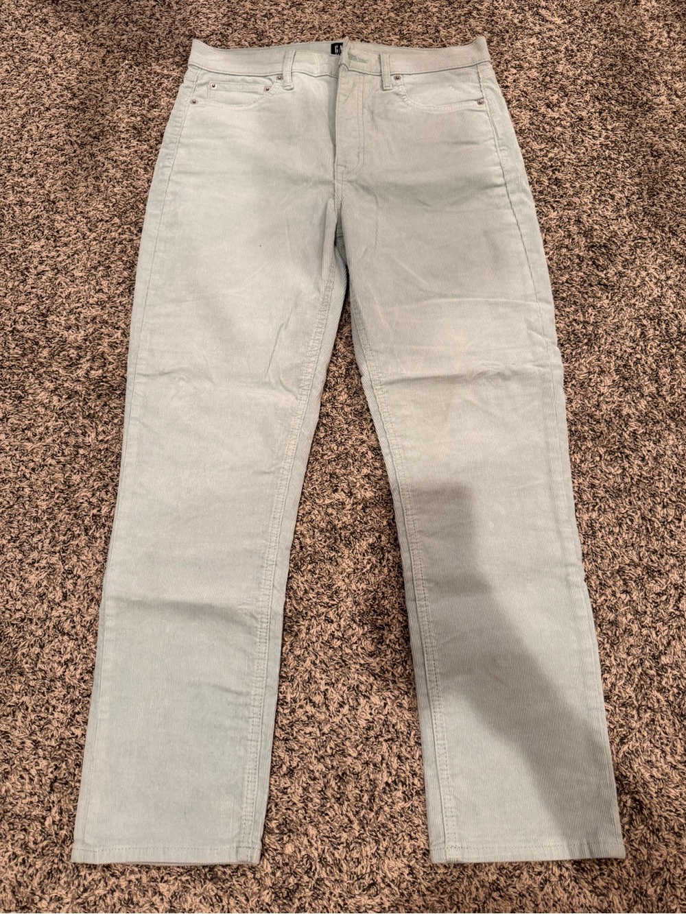 GAP Women's Light Blue Corduroy Pants